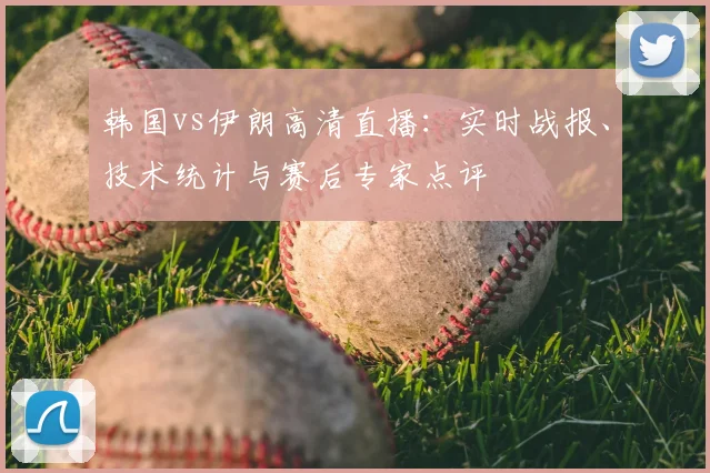 韩国vs伊朗高清直播:实时战报、技术统计与赛后专家点评